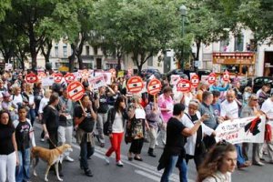 Marche Anticorrida. Nîmes